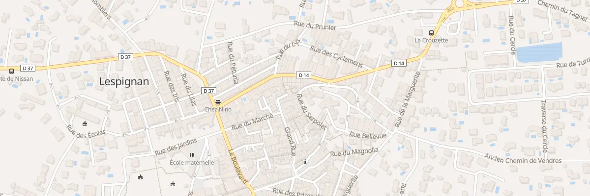 Plan du 21 Rue du Serpolet à Lespignan