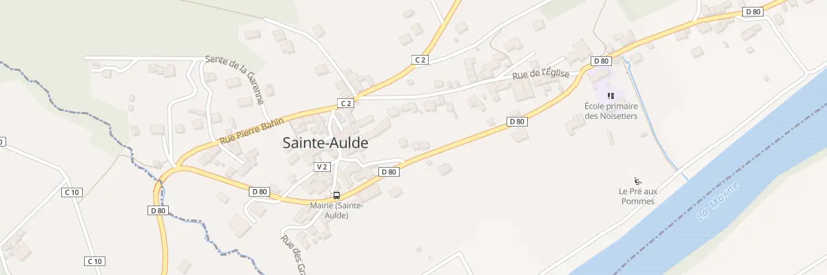 Plan du 27 Rue du Bourg à Sainte-Aulde