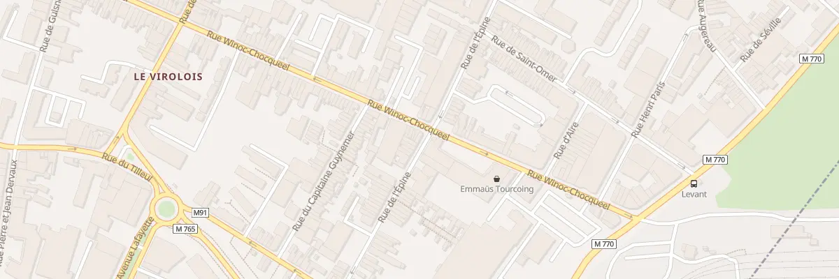 Plan du 67 Rue de l’Epine à Tourcoing