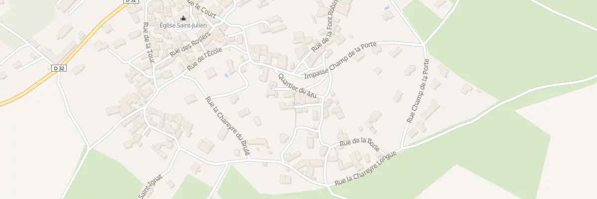 Plan du 3 Qua du Mu à Solignat