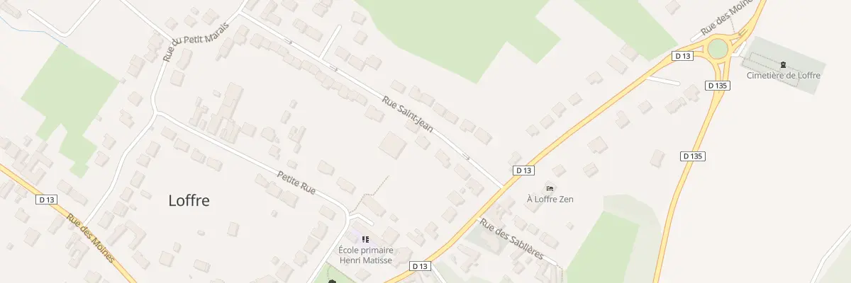 Plan du 83 Rue Saint-jean à Loffre