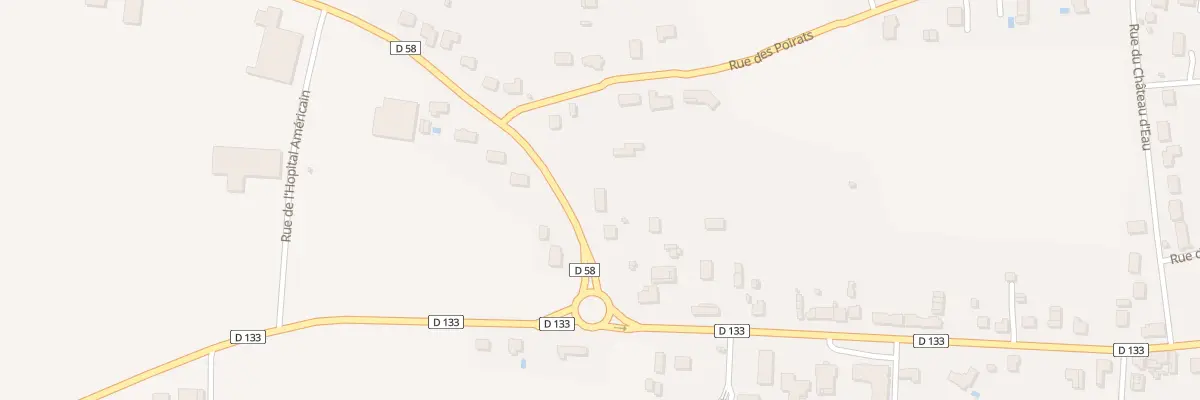 Plan du 8 Rte du Circuit à Saint-Parize-le-Châtel