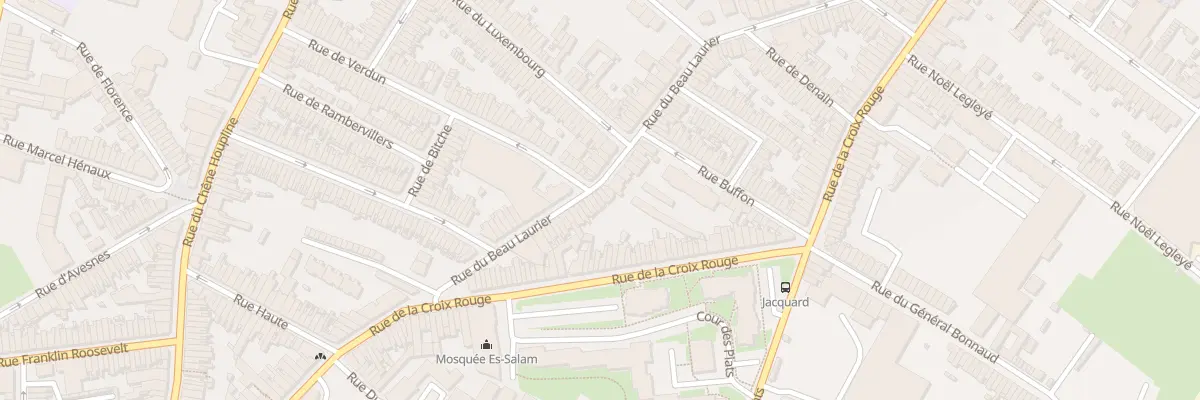 Plan du 44 Rue du Beau Laurier à Tourcoing