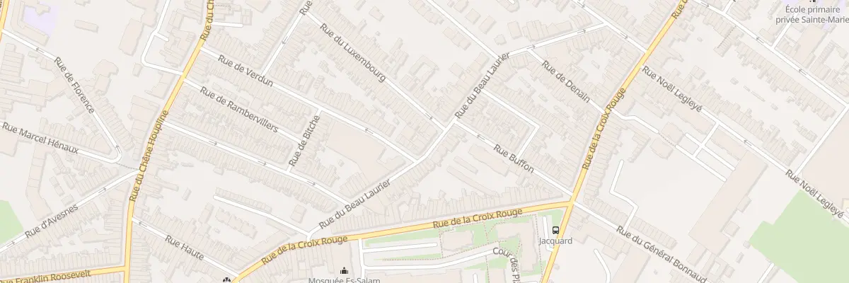 Plan du 53 Rue du Beau Laurier à Tourcoing