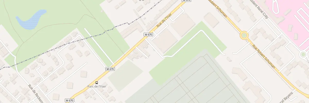 Plan du 216 Rue de l’Yser à Tourcoing