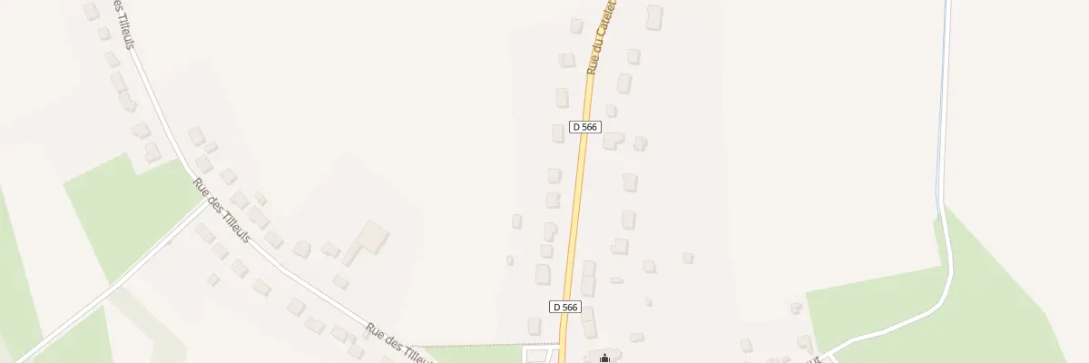 Plan du 21 Rue du Catelet à Caumont