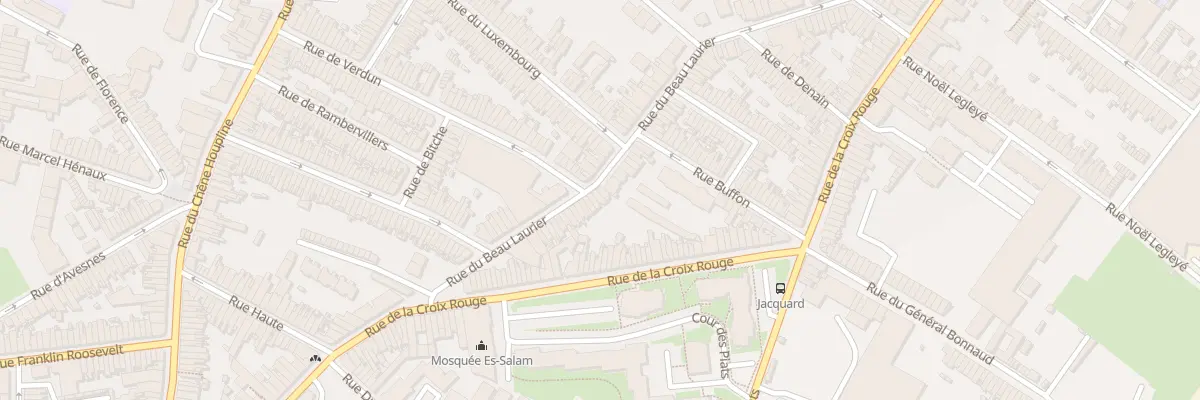 Plan du 46 Rue du Beau Laurier à Tourcoing