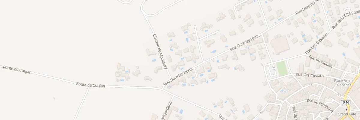 Plan du 22 Rue de Dare des Horts à Saint-Geniès-de-Fontedit