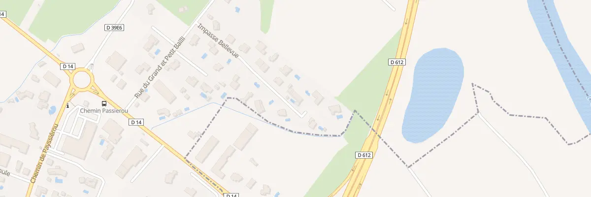 Plan du 219 Imp Bellevue à Maraussan