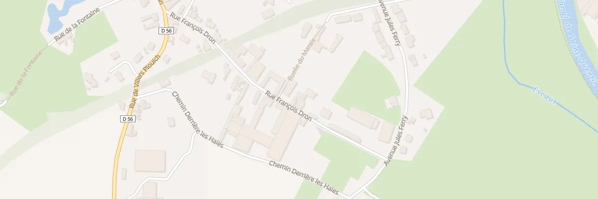 Plan du 37 Rue Francois Dron à Marcoing