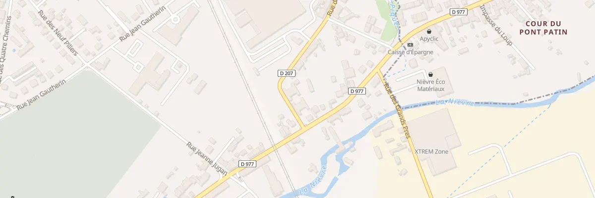 Plan du 116 Rue Melle Bourgeois à Nevers