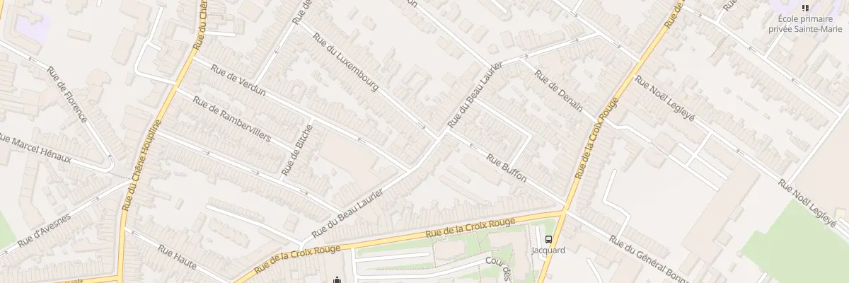 Plan du 57 Rue du Beau Laurier à Tourcoing