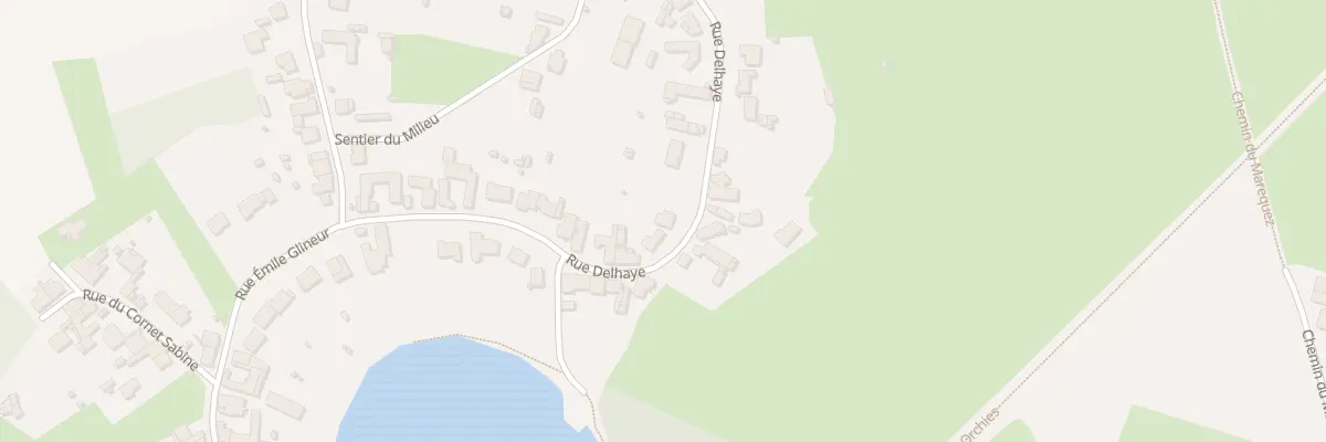 Plan du 94A Rue Delhaye à Flines-lez-Raches