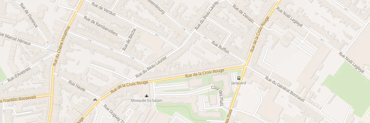 Plan du 131 Rue de la Croix Rouge à Tourcoing