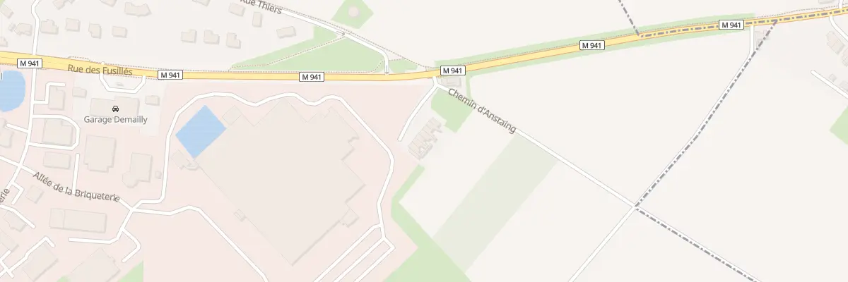 Plan du 422 Rue des Fusillés à Villeneuve-d’Ascq