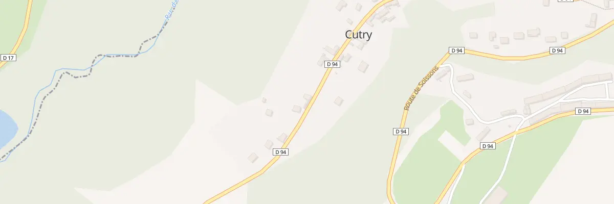 Plan du 9B Rte de Coeuvres à Cutry