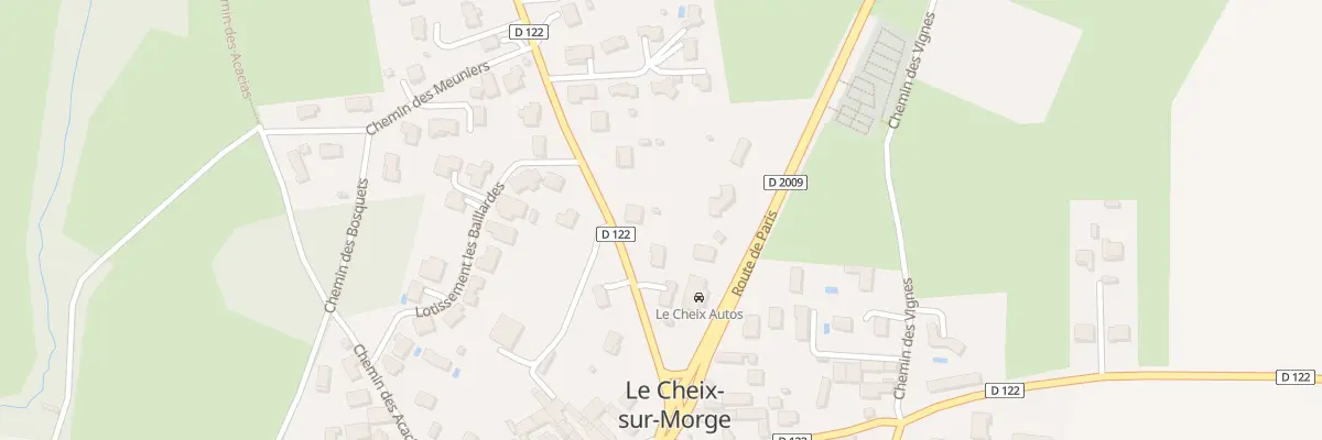 Plan du 8 Rte de la Moutade au Cheix-sur-Morge
