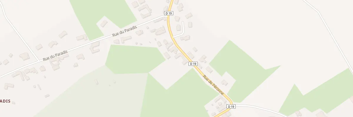 Plan du 147 Rue de Peronne à Templeuve-en-Pévèle