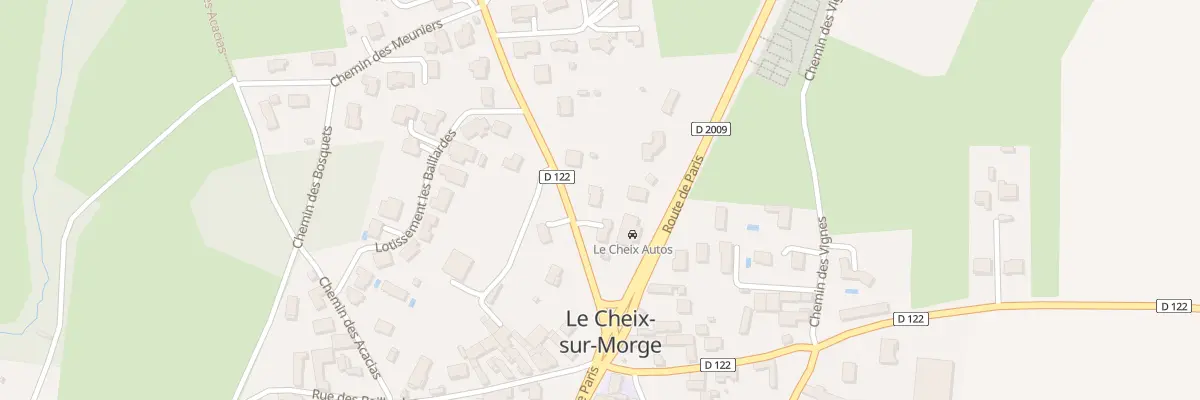 Plan du 6 Rte de la Moutade au Cheix-sur-Morge