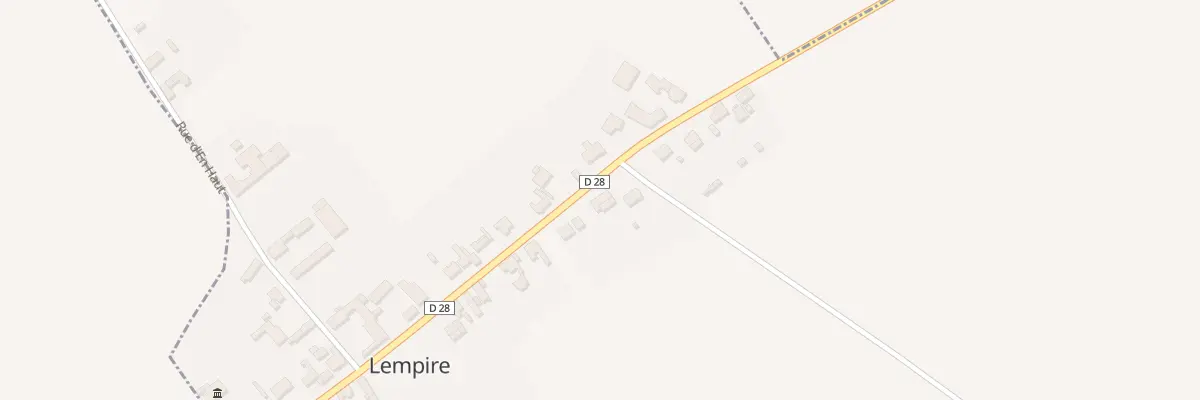 Plan du 8 Gr Gde Rue à Lempire