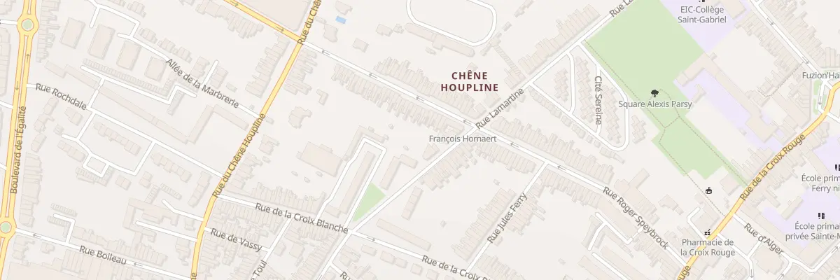 Plan du 105 Rue Roger Speybrock à Tourcoing
