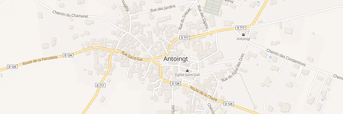 Plan du 9003 Pl du Square à Antoingt