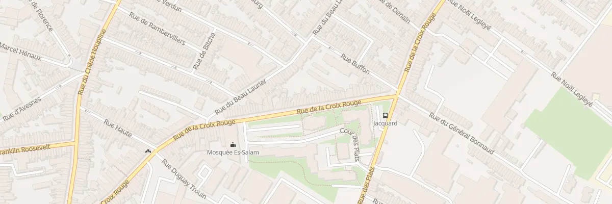 Plan du 139 Rue de la Croix Rouge à Tourcoing