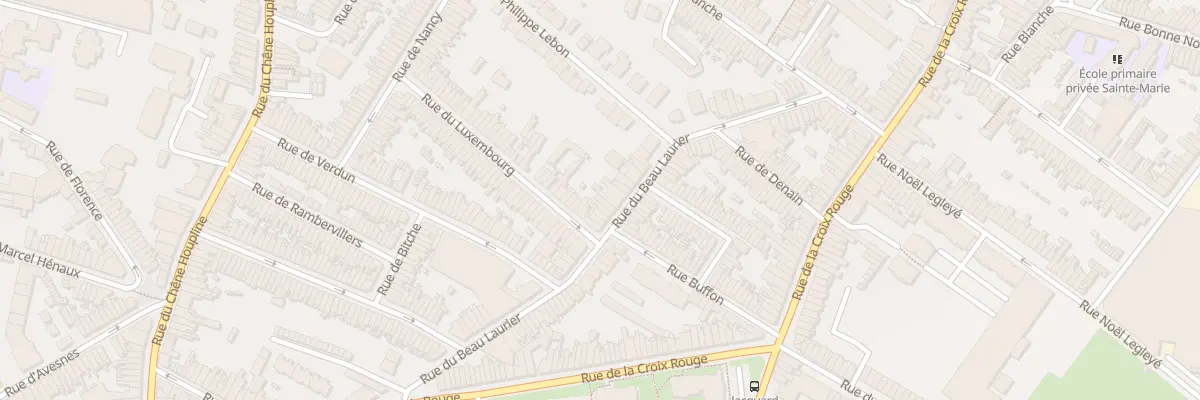 Plan du 67 Rue du Beau Laurier à Tourcoing