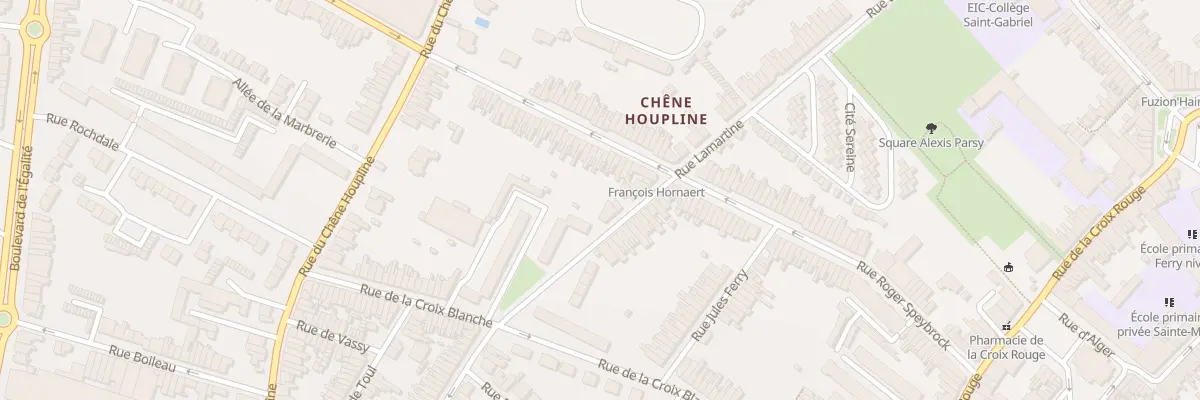 Plan du 103 Rue Roger Speybrock à Tourcoing