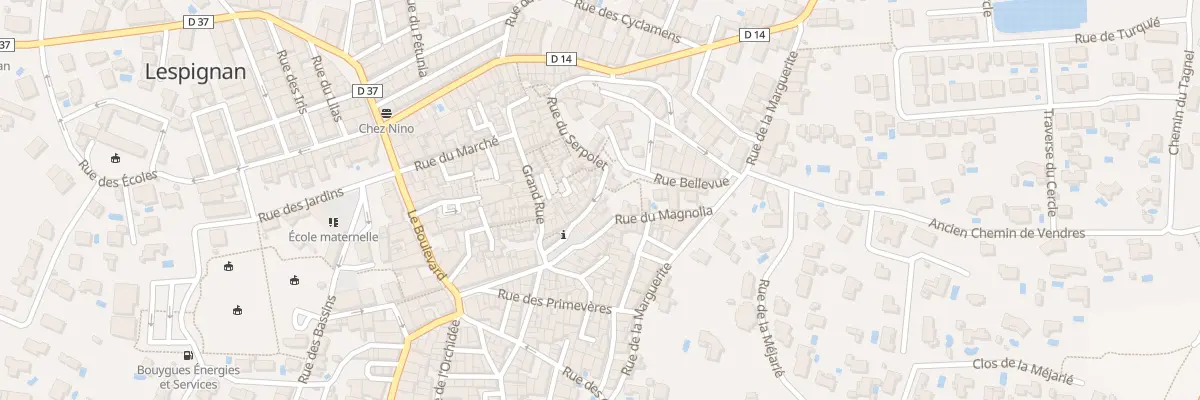 Plan du 6B Rue du Serpolet à Lespignan