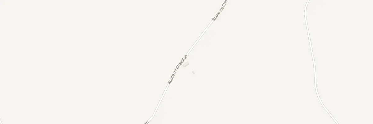 Plan du 33 Rte de Chevillon à Cudot