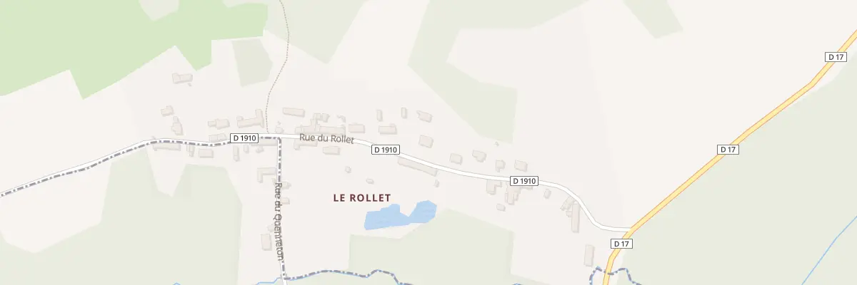 Plan du 19 Rue du Rollet à Ambleny