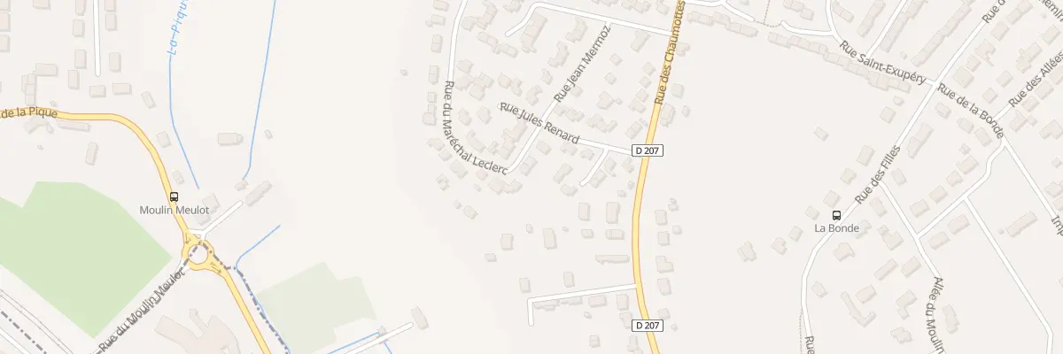 Plan du 5 Rue Marechal Leclerc à Coulanges-lès-Nevers