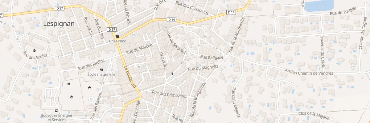 Plan du 8 Rue du Serpolet à Lespignan
