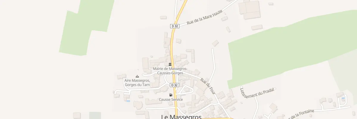 Plan du 5173 Le Massegros Village à Massegros Causses Gorges
