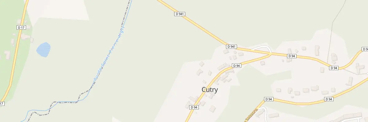 Plan du 15 Rte de Coeuvres à Cutry
