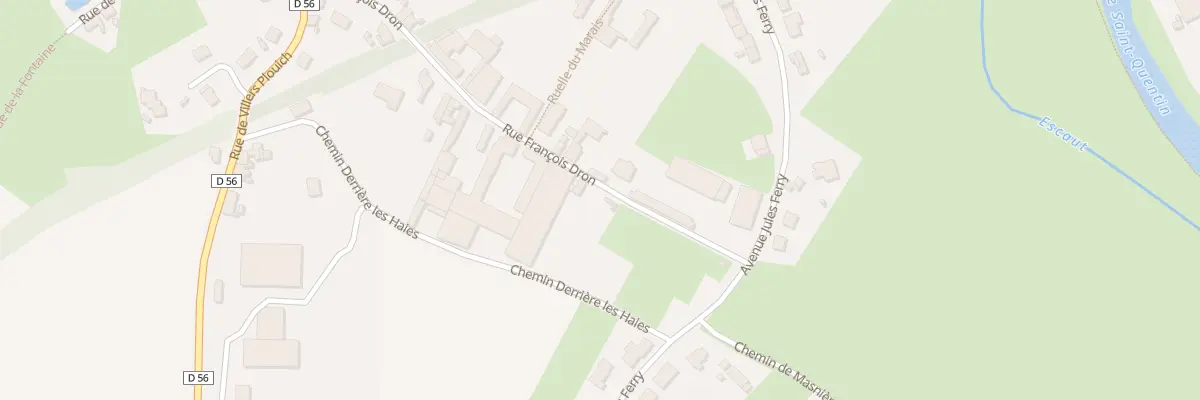 Plan du 34 Rue Francois Dron à Marcoing