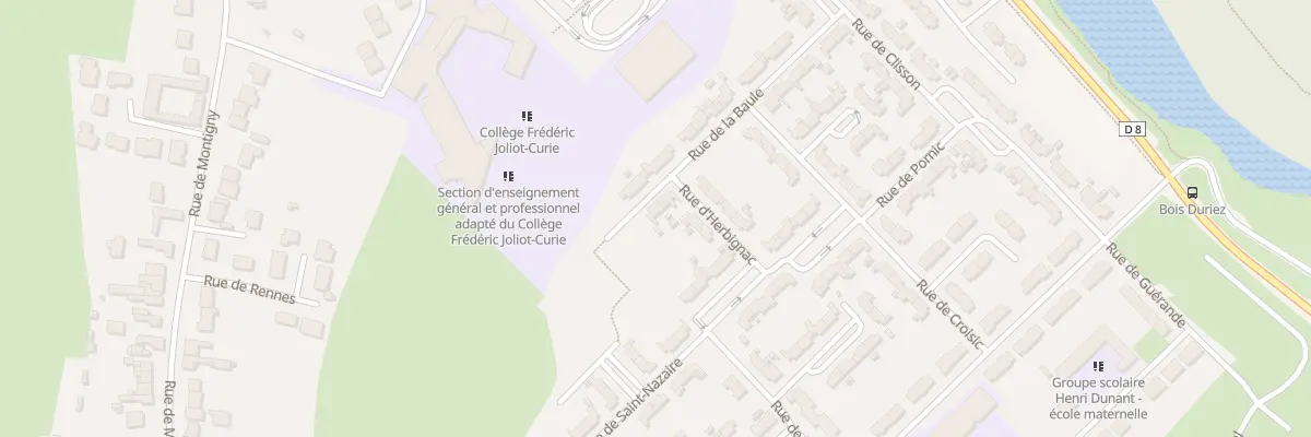 Plan du 14 Rue de la Baule à Lallaing