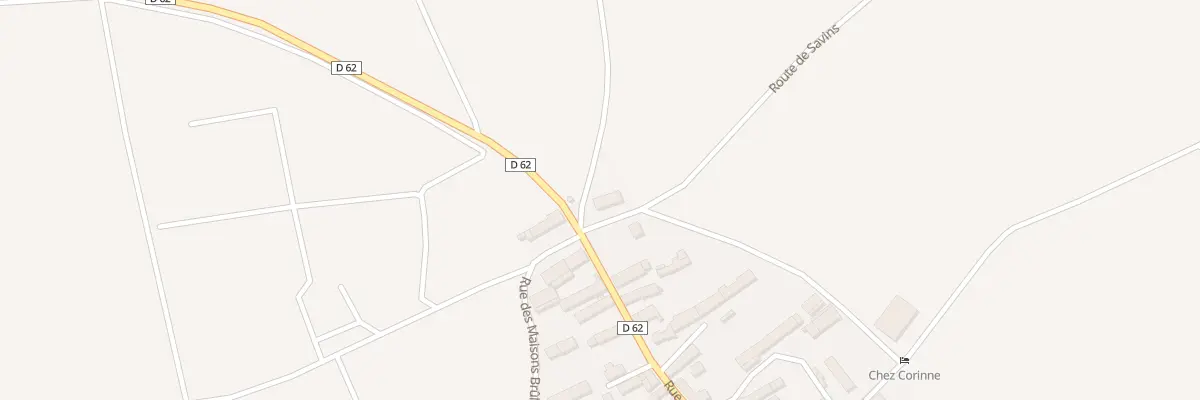 Plan du 90 Rue Grande à Thénisy