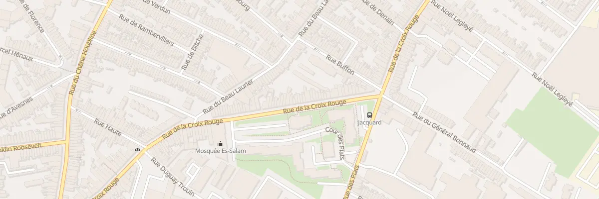 Plan du 145 Rue de la Croix Rouge à Tourcoing