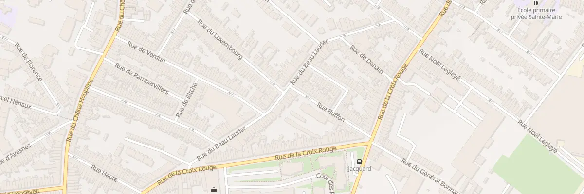 Plan du 58 Rue du Beau Laurier à Tourcoing