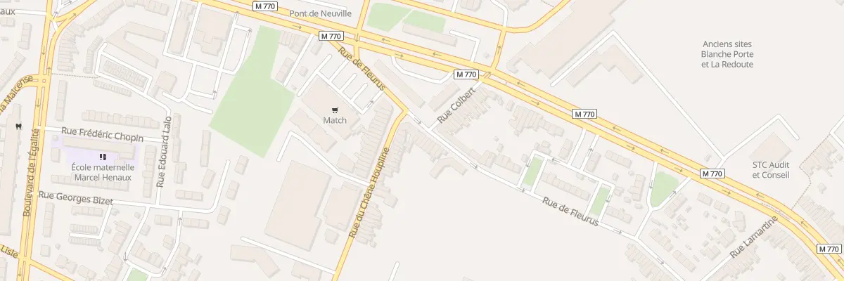 Plan du 6 Rue de Fleurus à Tourcoing