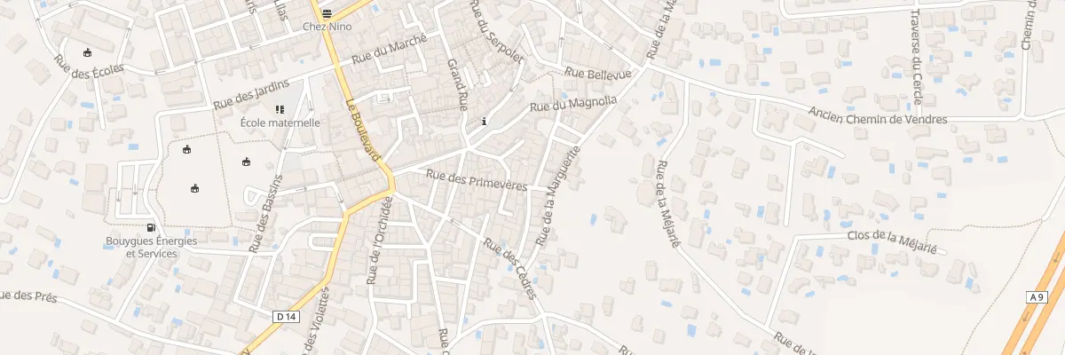 Plan du 17 Rue des Primeveres à Lespignan