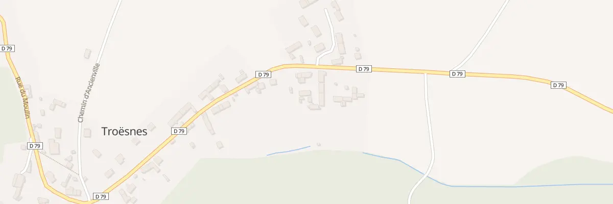 Plan du 36 Rue de Marizy à Troësnes