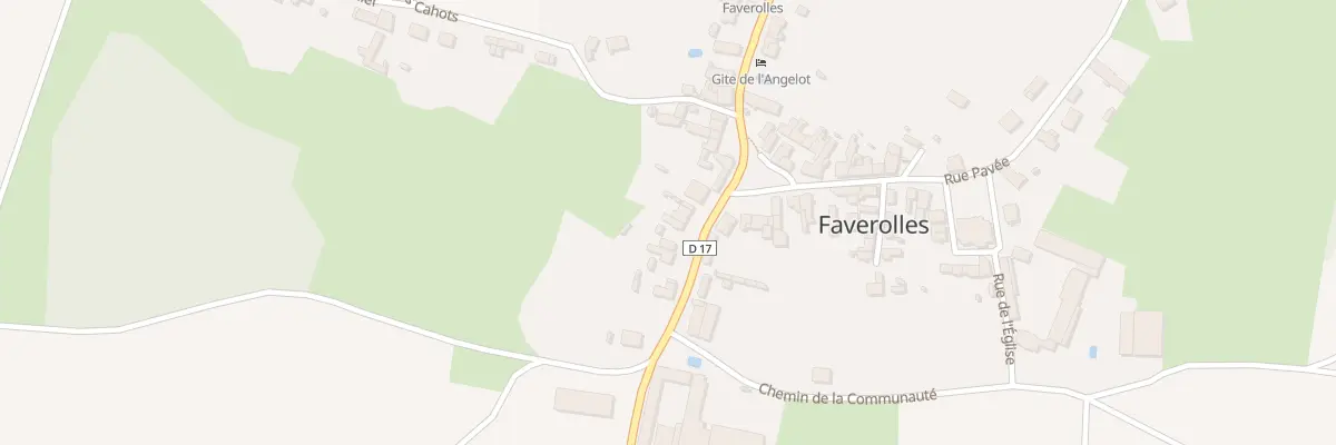 Plan du 26 Rue Saint-antoine à Faverolles