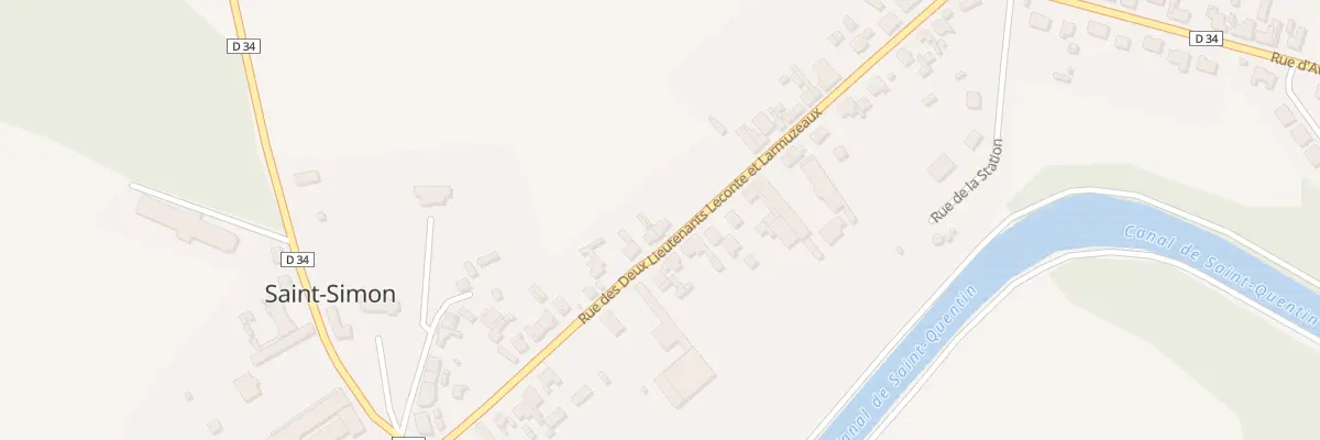 Plan du 17 Rue 2 Lts Lecomte Larmuzeaux à Saint-Simon