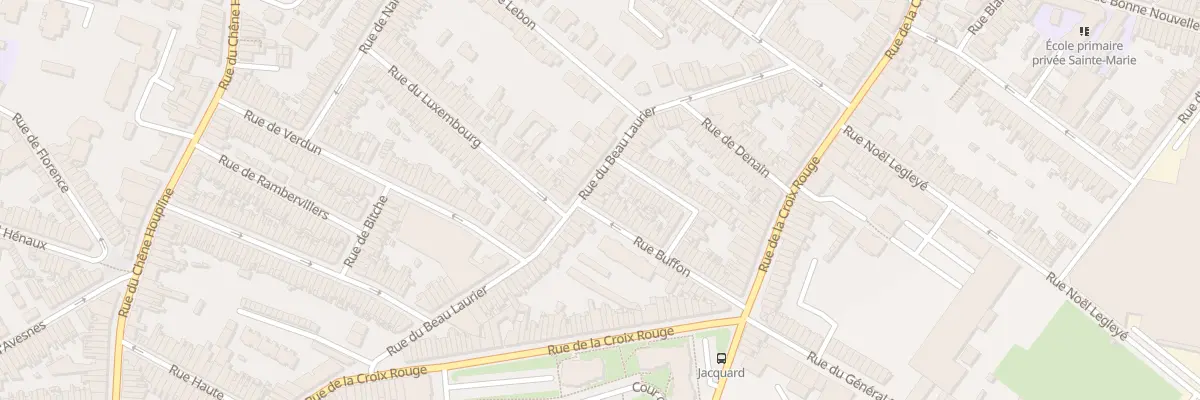 Plan du 64 Rue du Beau Laurier à Tourcoing