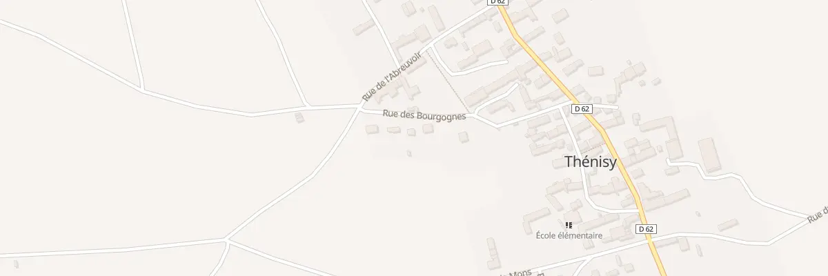 Plan du 5 Rue des Bourgognes à Thénisy