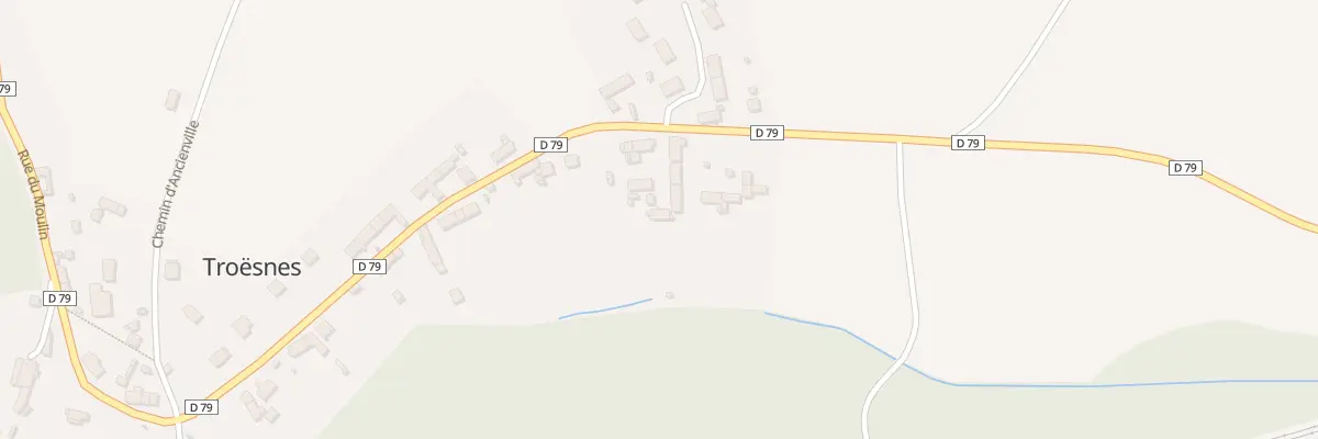 Plan du 34 Rue de Marizy à Troësnes
