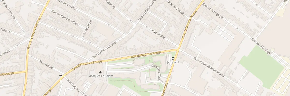 Plan du 153 Rue de la Croix Rouge à Tourcoing
